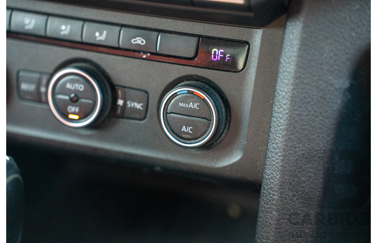 09/2017 Volkswagen Amarok TDI550 Highline (4x4) 2H MY18 4d Dual Cab Utility Deep Black Pearl Turbo Diesel V6 3.0L