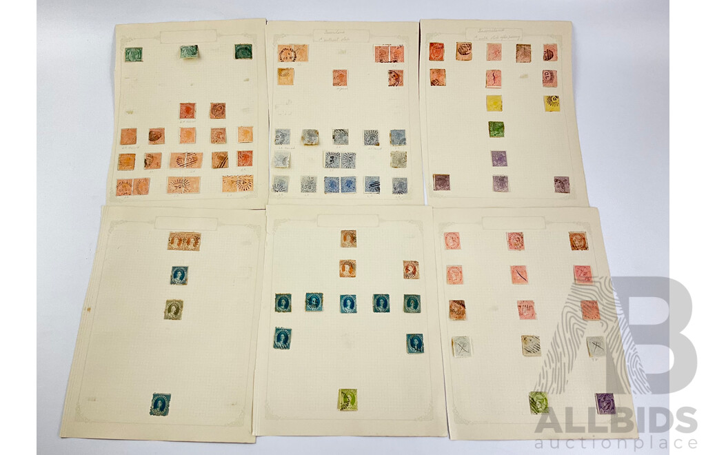 Australian Queensland Pre Federation/Predecimal QV Stamps