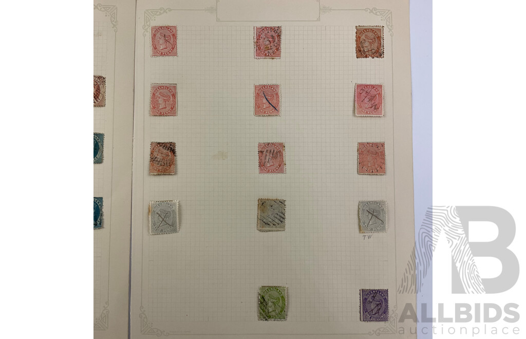 Australian Queensland Pre Federation/Predecimal QV Stamps