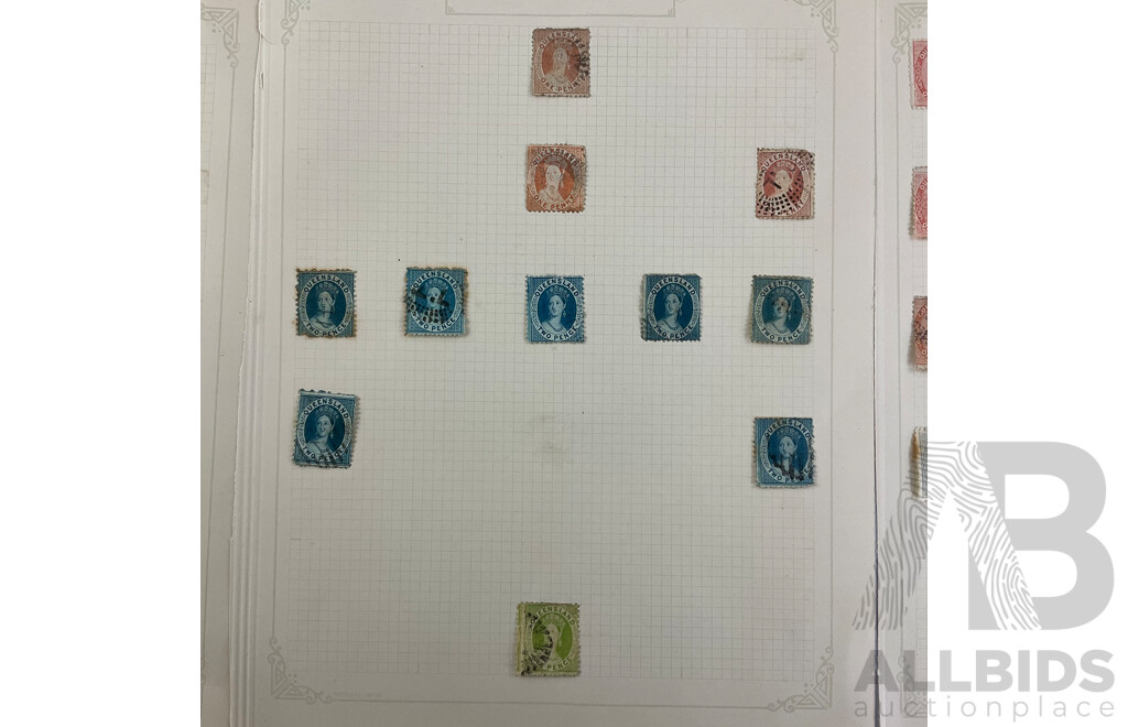 Australian Queensland Pre Federation/Predecimal QV Stamps