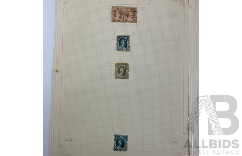 Australian Queensland Pre Federation/Predecimal QV Stamps
