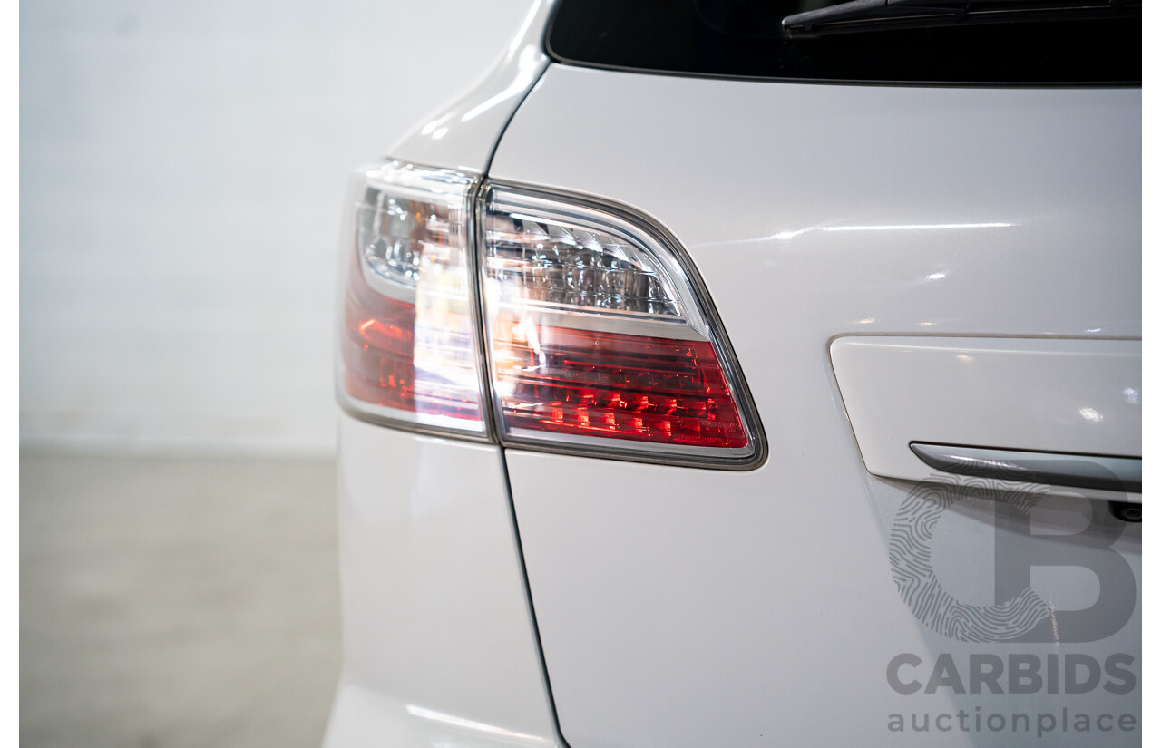 3/2012 Mazda Cx-9 Luxury MY10 Upgrade 4d Wagon Crystal White Pearl V6 3.7L - 7 Seater