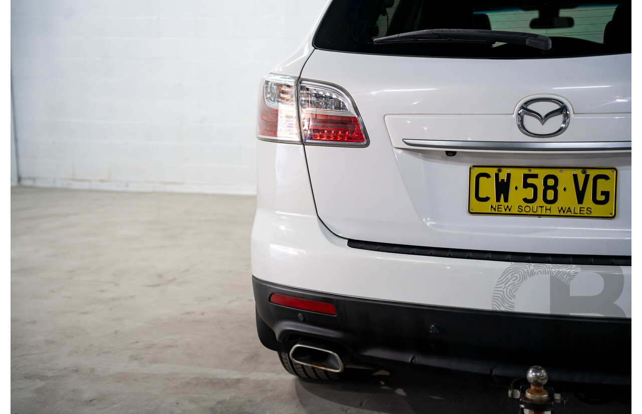 3/2012 Mazda Cx-9 Luxury MY10 Upgrade 4d Wagon Crystal White Pearl V6 3.7L - 7 Seater