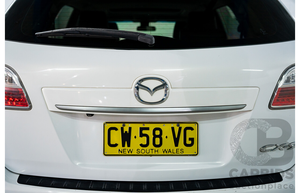 3/2012 Mazda Cx-9 Luxury MY10 Upgrade 4d Wagon Crystal White Pearl V6 3.7L - 7 Seater