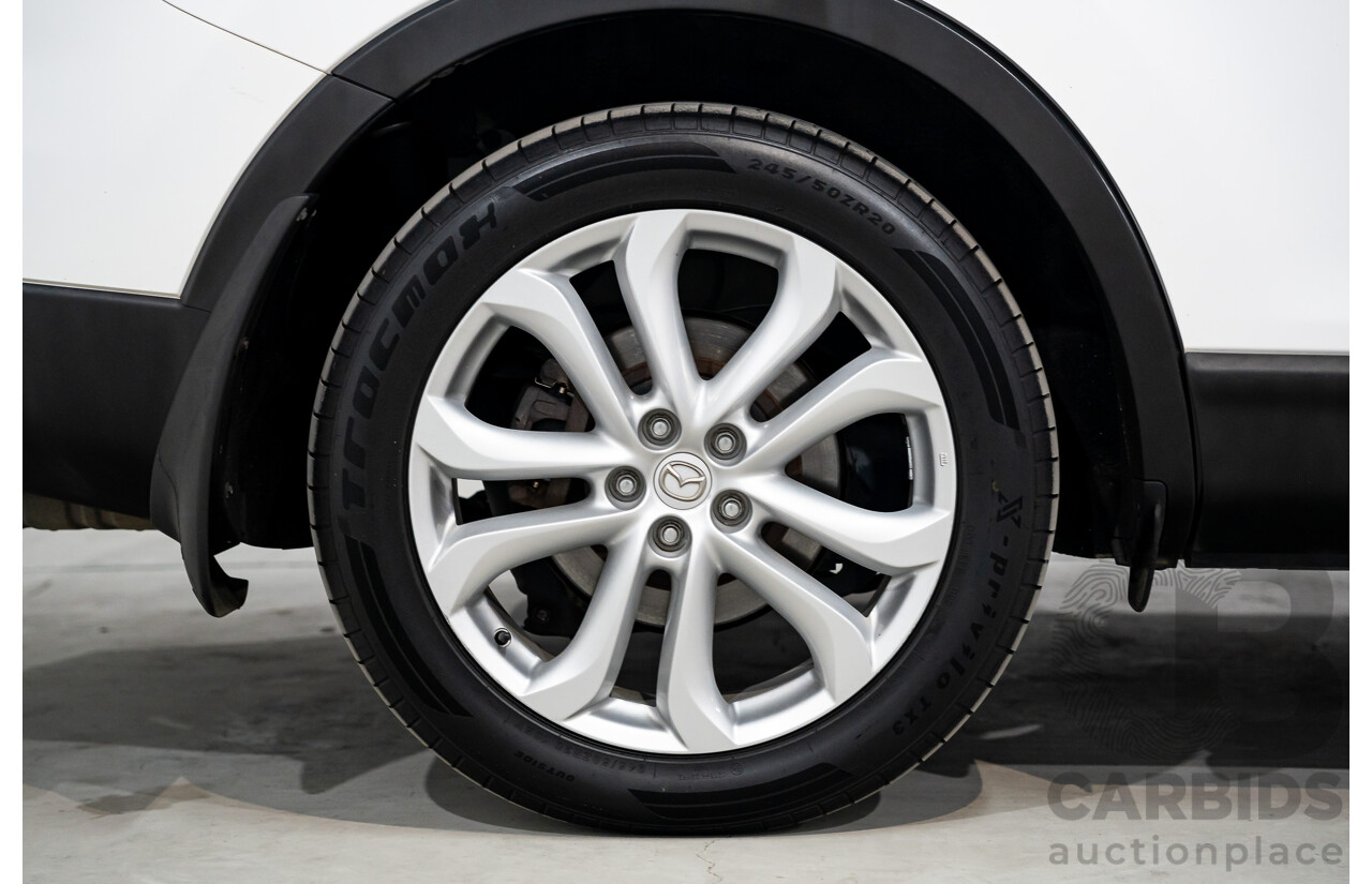 3/2012 Mazda Cx-9 Luxury MY10 Upgrade 4d Wagon Crystal White Pearl V6 3.7L - 7 Seater