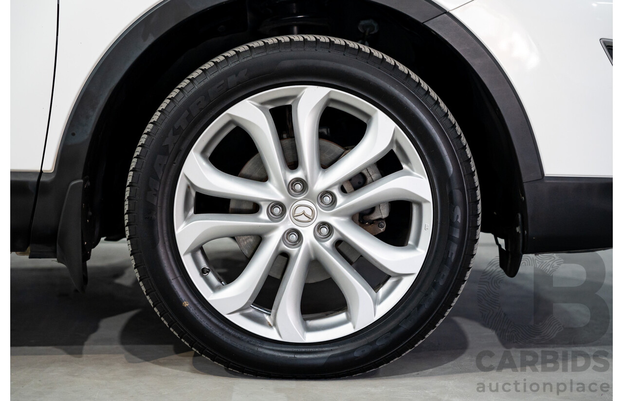 3/2012 Mazda Cx-9 Luxury MY10 Upgrade 4d Wagon Crystal White Pearl V6 3.7L - 7 Seater