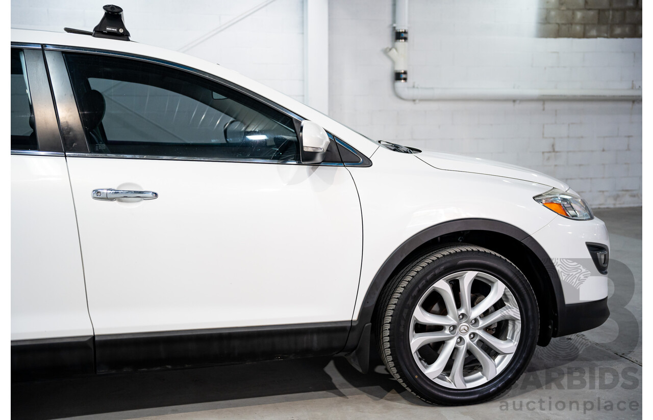 3/2012 Mazda Cx-9 Luxury MY10 Upgrade 4d Wagon Crystal White Pearl V6 3.7L - 7 Seater