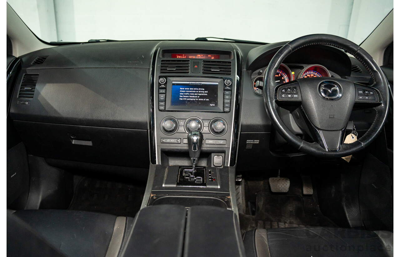 3/2012 Mazda Cx-9 Luxury MY10 Upgrade 4d Wagon Crystal White Pearl V6 3.7L - 7 Seater