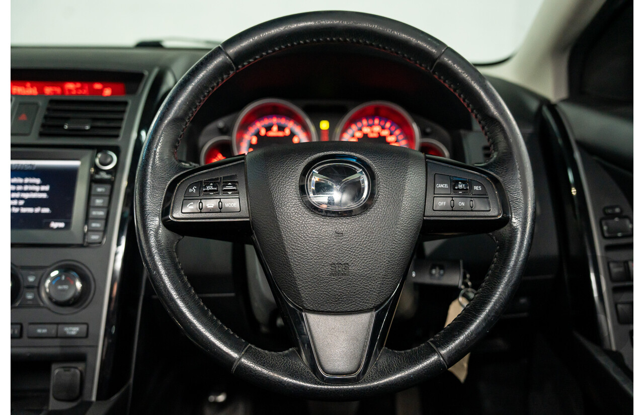 3/2012 Mazda Cx-9 Luxury MY10 Upgrade 4d Wagon Crystal White Pearl V6 3.7L - 7 Seater