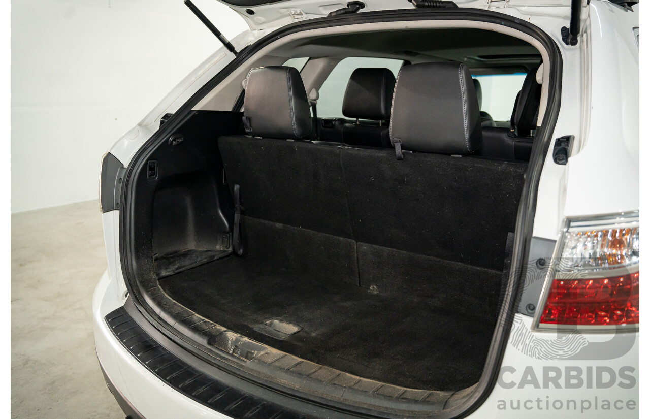 3/2012 Mazda Cx-9 Luxury MY10 Upgrade 4d Wagon Crystal White Pearl V6 3.7L - 7 Seater