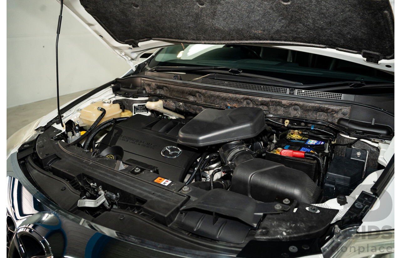 3/2012 Mazda Cx-9 Luxury MY10 Upgrade 4d Wagon Crystal White Pearl V6 3.7L - 7 Seater