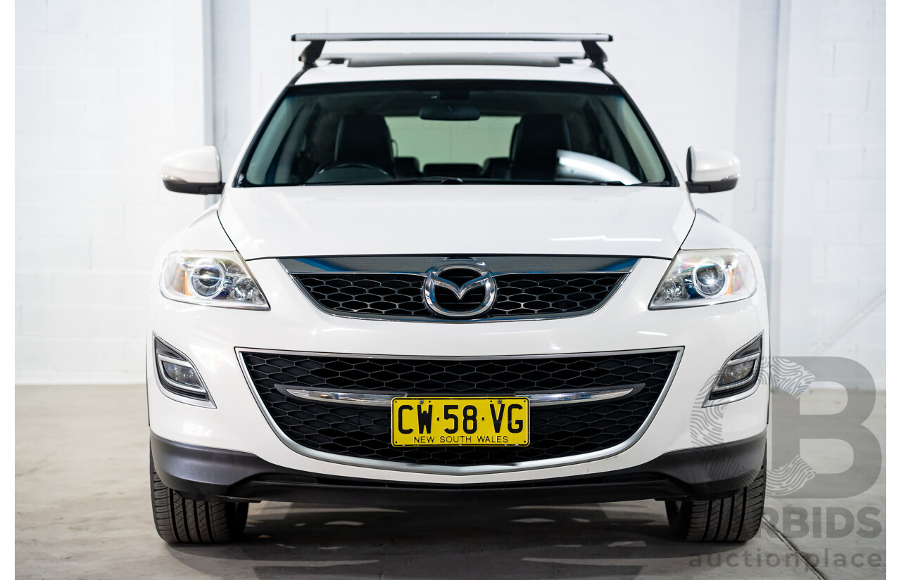 3/2012 Mazda Cx-9 Luxury MY10 Upgrade 4d Wagon Crystal White Pearl V6 3.7L - 7 Seater