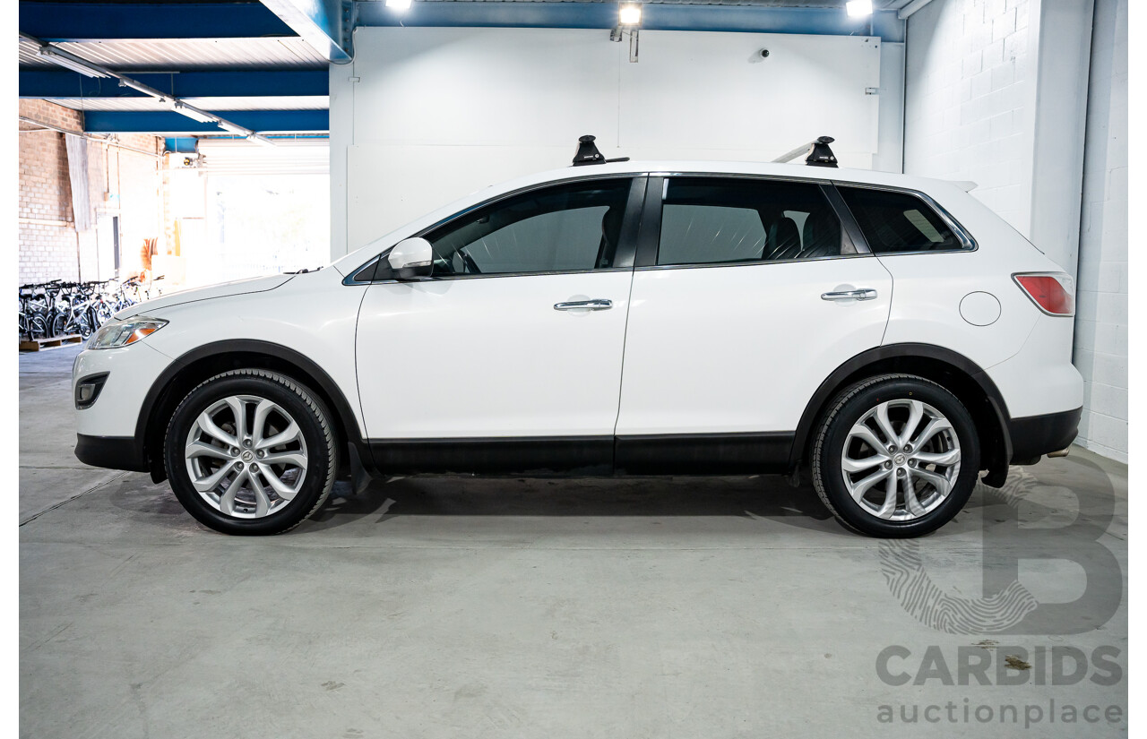 3/2012 Mazda Cx-9 Luxury MY10 Upgrade 4d Wagon Crystal White Pearl V6 3.7L - 7 Seater
