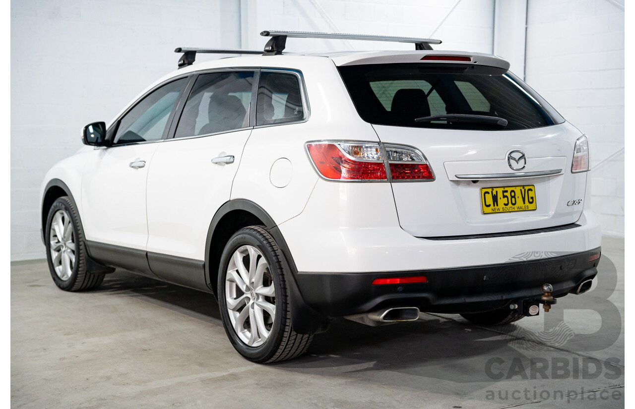 3/2012 Mazda Cx-9 Luxury MY10 Upgrade 4d Wagon Crystal White Pearl V6 3.7L - 7 Seater