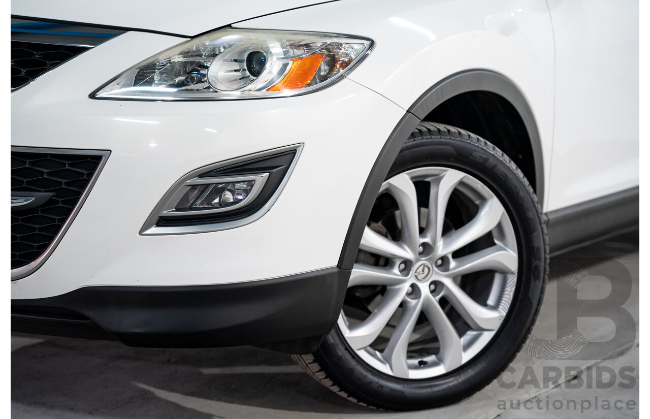 3/2012 Mazda Cx-9 Luxury MY10 Upgrade 4d Wagon Crystal White Pearl V6 3.7L - 7 Seater