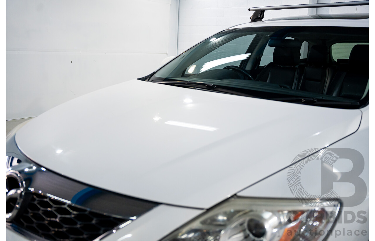 3/2012 Mazda Cx-9 Luxury MY10 Upgrade 4d Wagon Crystal White Pearl V6 3.7L - 7 Seater
