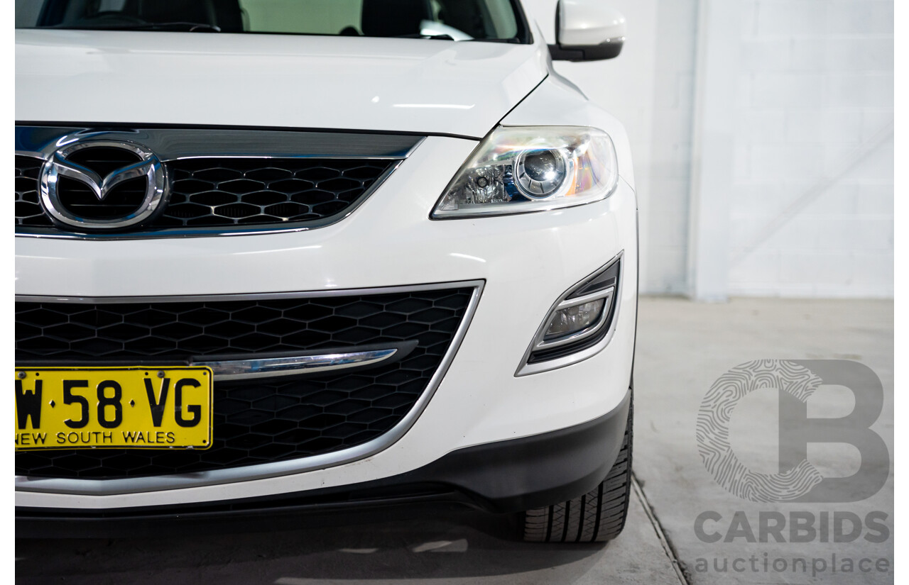3/2012 Mazda Cx-9 Luxury MY10 Upgrade 4d Wagon Crystal White Pearl V6 3.7L - 7 Seater