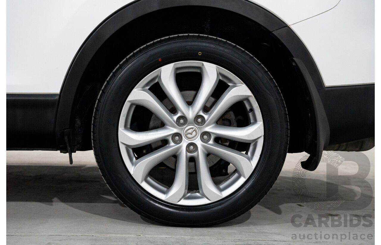 3/2012 Mazda Cx-9 Luxury MY10 Upgrade 4d Wagon Crystal White Pearl V6 3.7L - 7 Seater