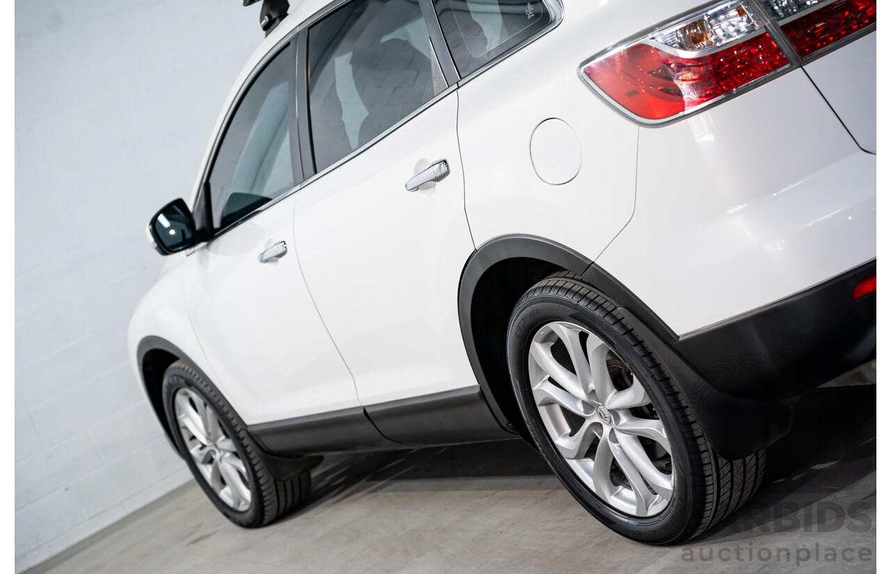 3/2012 Mazda Cx-9 Luxury MY10 Upgrade 4d Wagon Crystal White Pearl V6 3.7L - 7 Seater