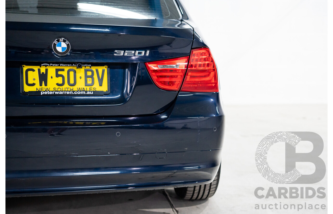 8/2009 BMW 320i Executive E90 MY09 4d Sedan Monaco Blue 2.0L