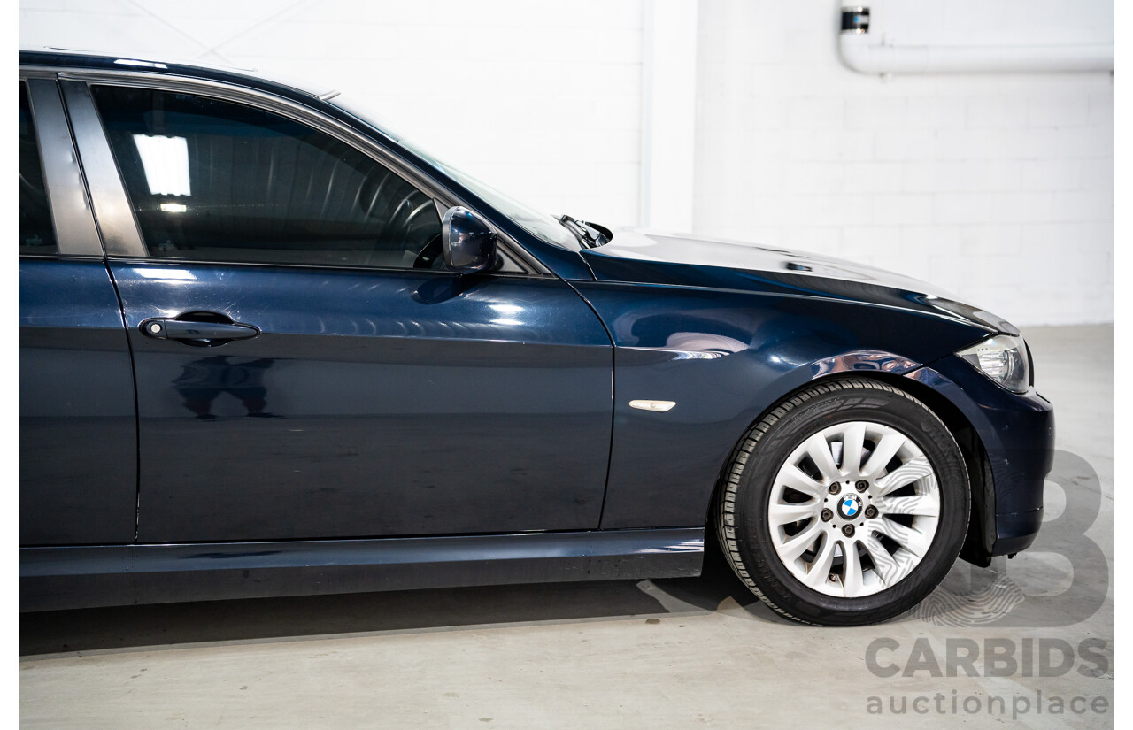 8/2009 BMW 320i Executive E90 MY09 4d Sedan Monaco Blue 2.0L