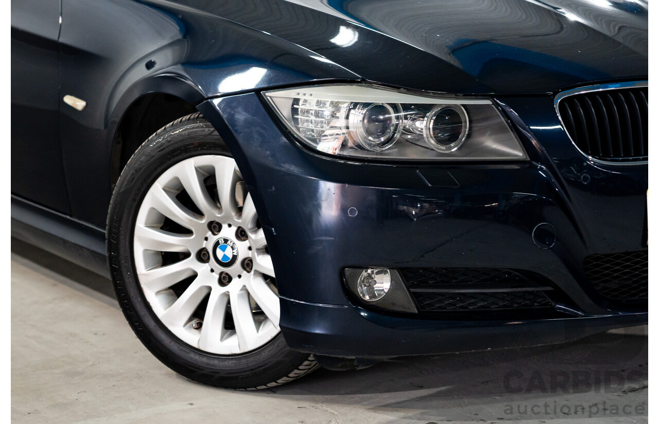 8/2009 BMW 320i Executive E90 MY09 4d Sedan Monaco Blue 2.0L