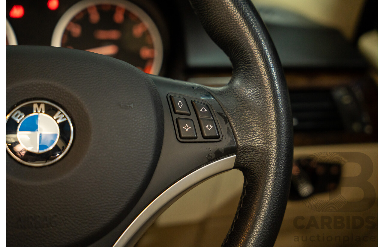 8/2009 BMW 320i Executive E90 MY09 4d Sedan Monaco Blue 2.0L