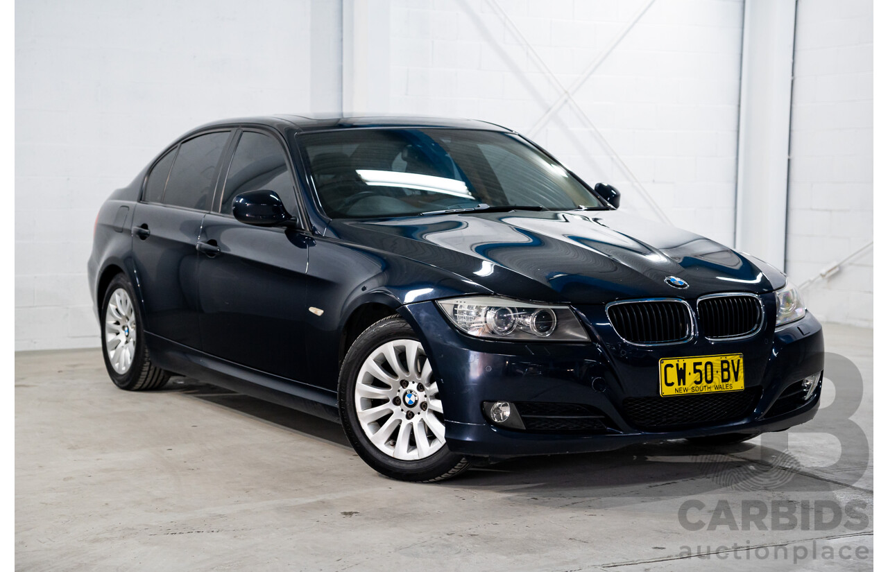 8/2009 BMW 320i Executive E90 MY09 4d Sedan Monaco Blue 2.0L