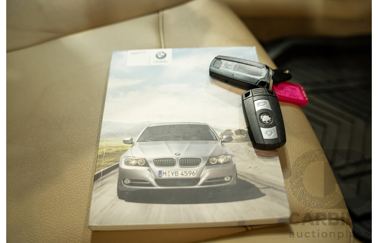 8/2009 BMW 320i Executive E90 MY09 4d Sedan Monaco Blue 2.0L