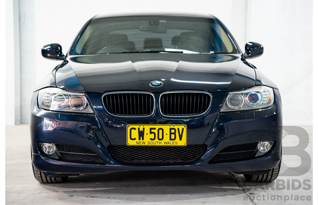 8/2009 BMW 320i Executive E90 MY09 4d Sedan Monaco Blue 2.0L