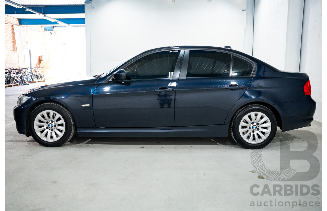 8/2009 BMW 320i Executive E90 MY09 4d Sedan Monaco Blue 2.0L
