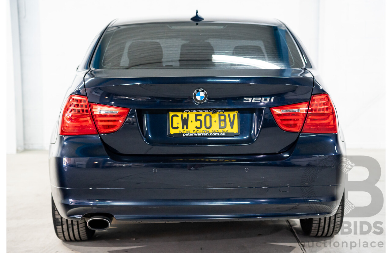 8/2009 BMW 320i Executive E90 MY09 4d Sedan Monaco Blue 2.0L