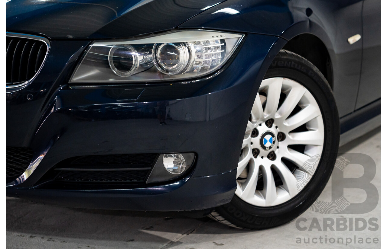 8/2009 BMW 320i Executive E90 MY09 4d Sedan Monaco Blue 2.0L