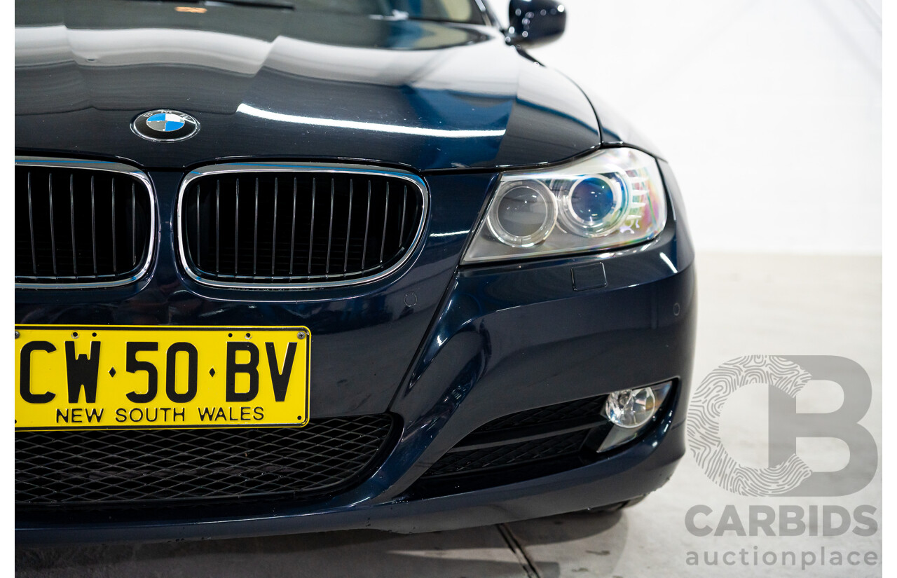 8/2009 BMW 320i Executive E90 MY09 4d Sedan Monaco Blue 2.0L