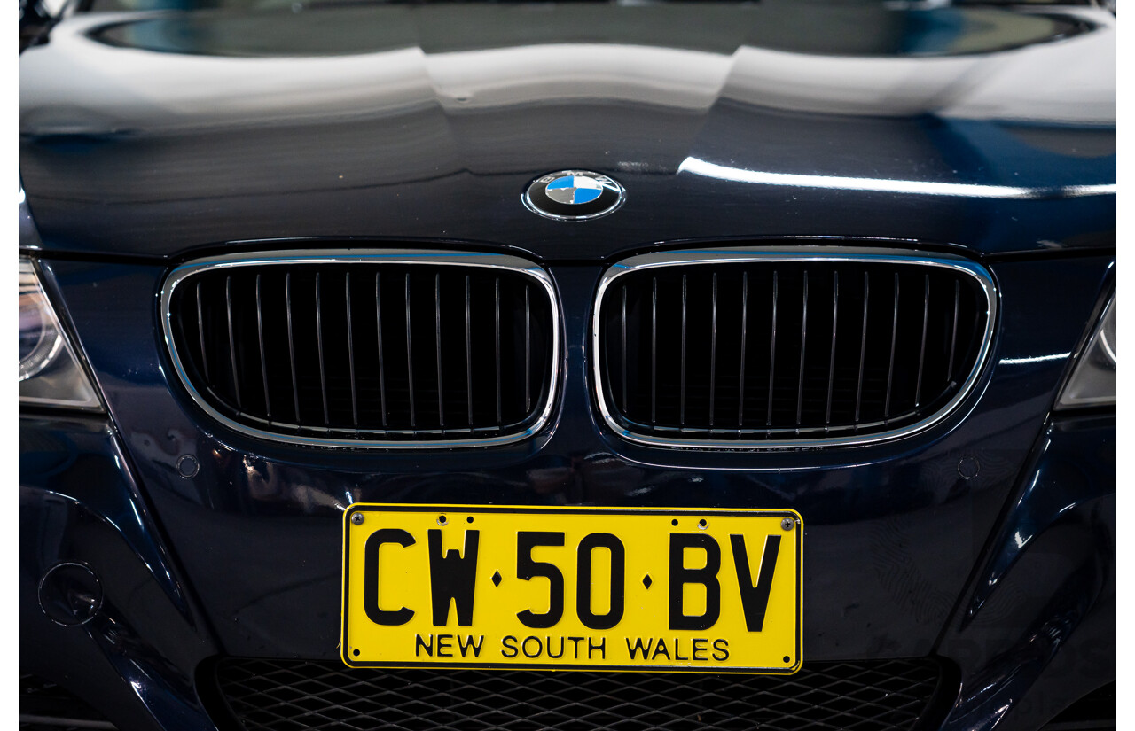 8/2009 BMW 320i Executive E90 MY09 4d Sedan Monaco Blue 2.0L