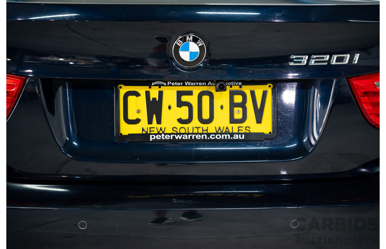 8/2009 BMW 320i Executive E90 MY09 4d Sedan Monaco Blue 2.0L
