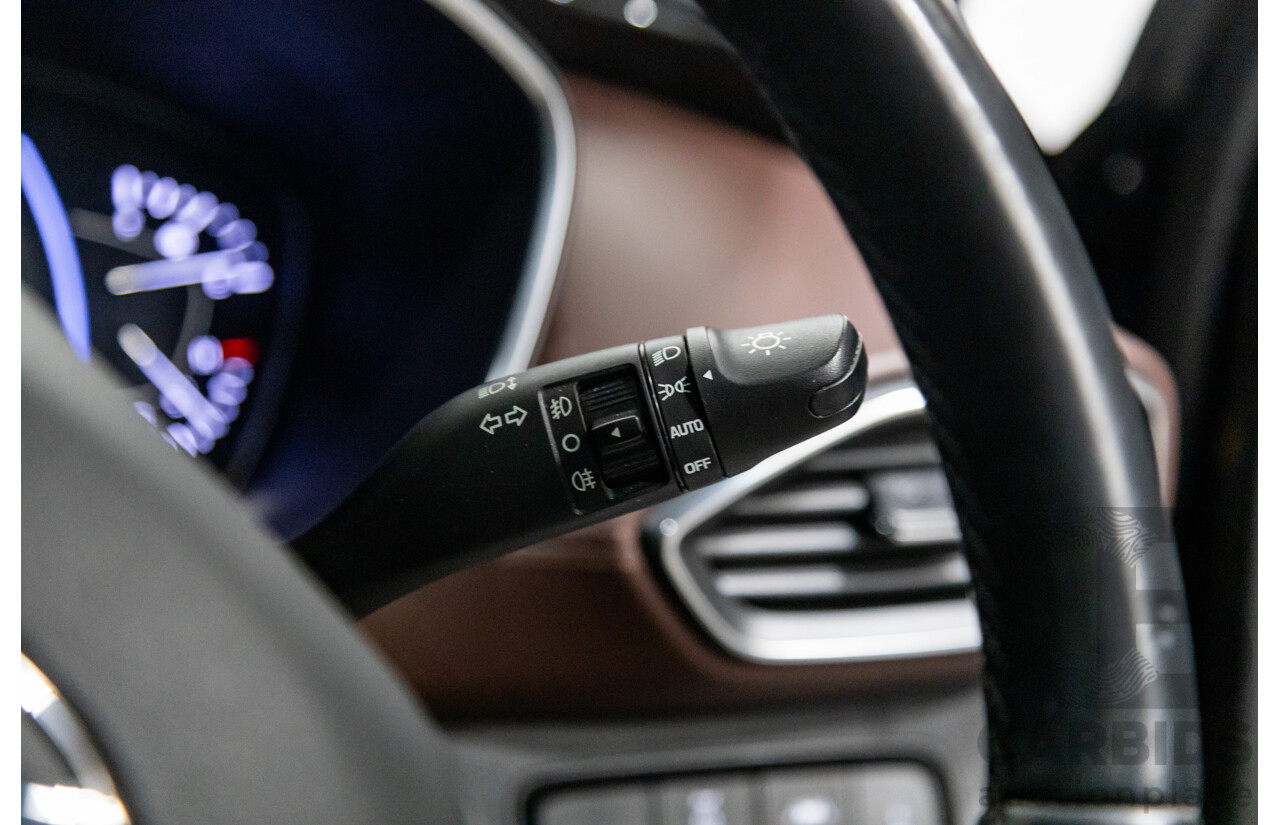 02/2020 Hyundai Santa Fe Highlander (4x4) TM MY20 4d Wagon Phantom Black Turbo Diesel 2.2L - 7 Seater