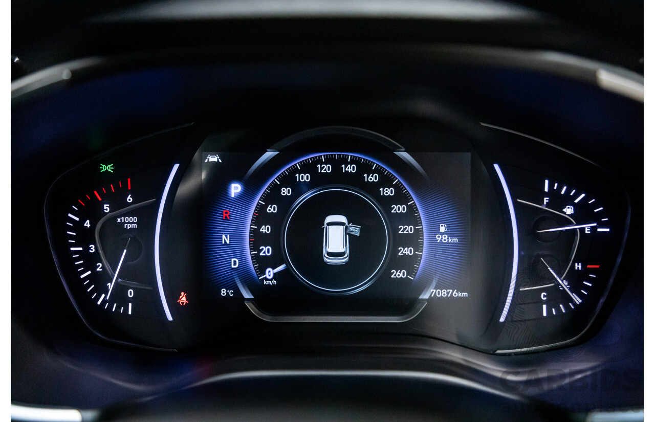 02/2020 Hyundai Santa Fe Highlander (4x4) TM MY20 4d Wagon Phantom Black Turbo Diesel 2.2L - 7 Seater