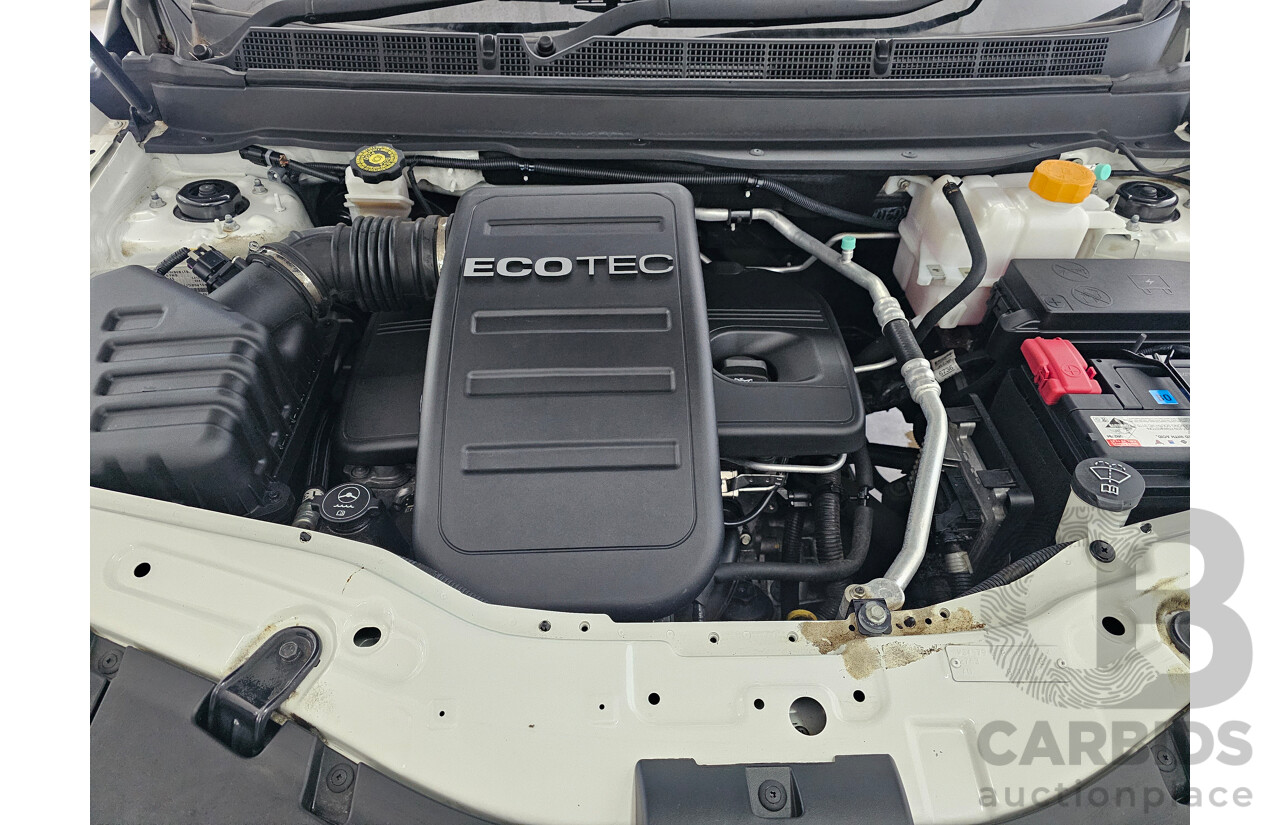 6/2013 Holden Captiva 7 SX (fwd) CG MY13 4d Wagon White 2.4L