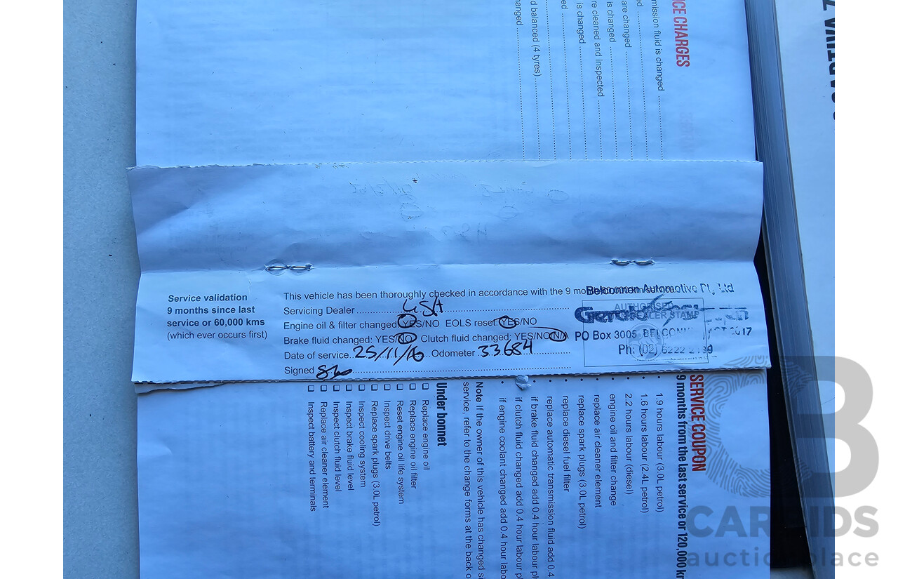 6/2013 Holden Captiva 7 SX (fwd) CG MY13 4d Wagon White 2.4L