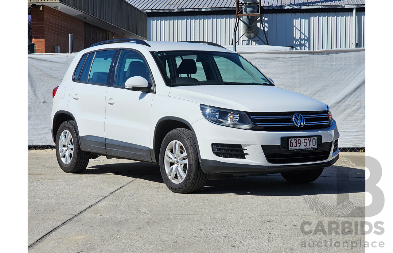 1/2013 Volkswagen Tiguan 118 TSI (4x2) 5NC MY12 4d Wagon White 1.4L
