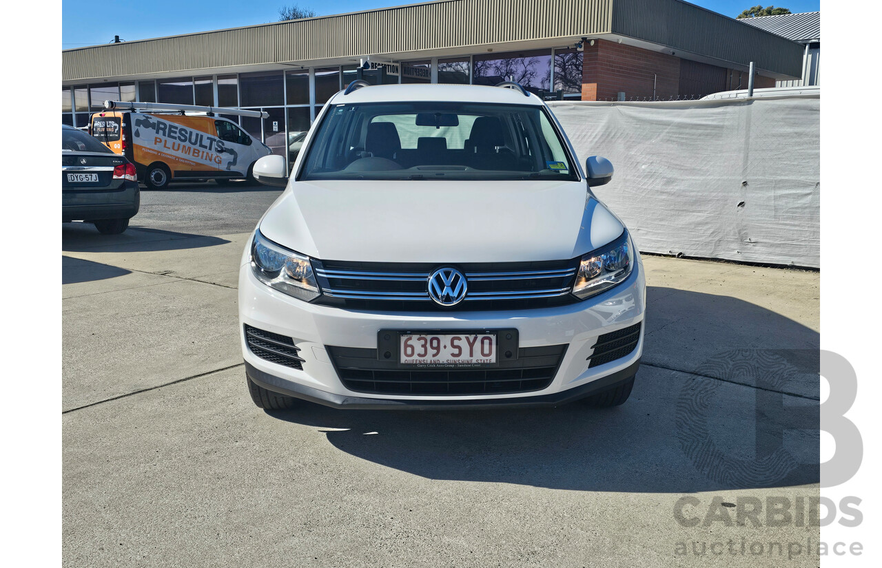 1/2013 Volkswagen Tiguan 118 TSI (4x2) 5NC MY12 4d Wagon White 1.4L