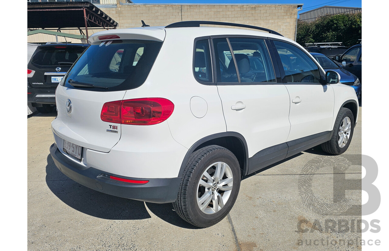 1/2013 Volkswagen Tiguan 118 TSI (4x2) 5NC MY12 4d Wagon White 1.4L