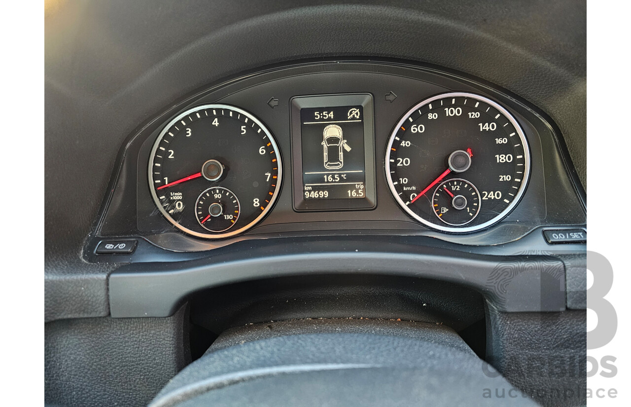 1/2013 Volkswagen Tiguan 118 TSI (4x2) 5NC MY12 4d Wagon White 1.4L