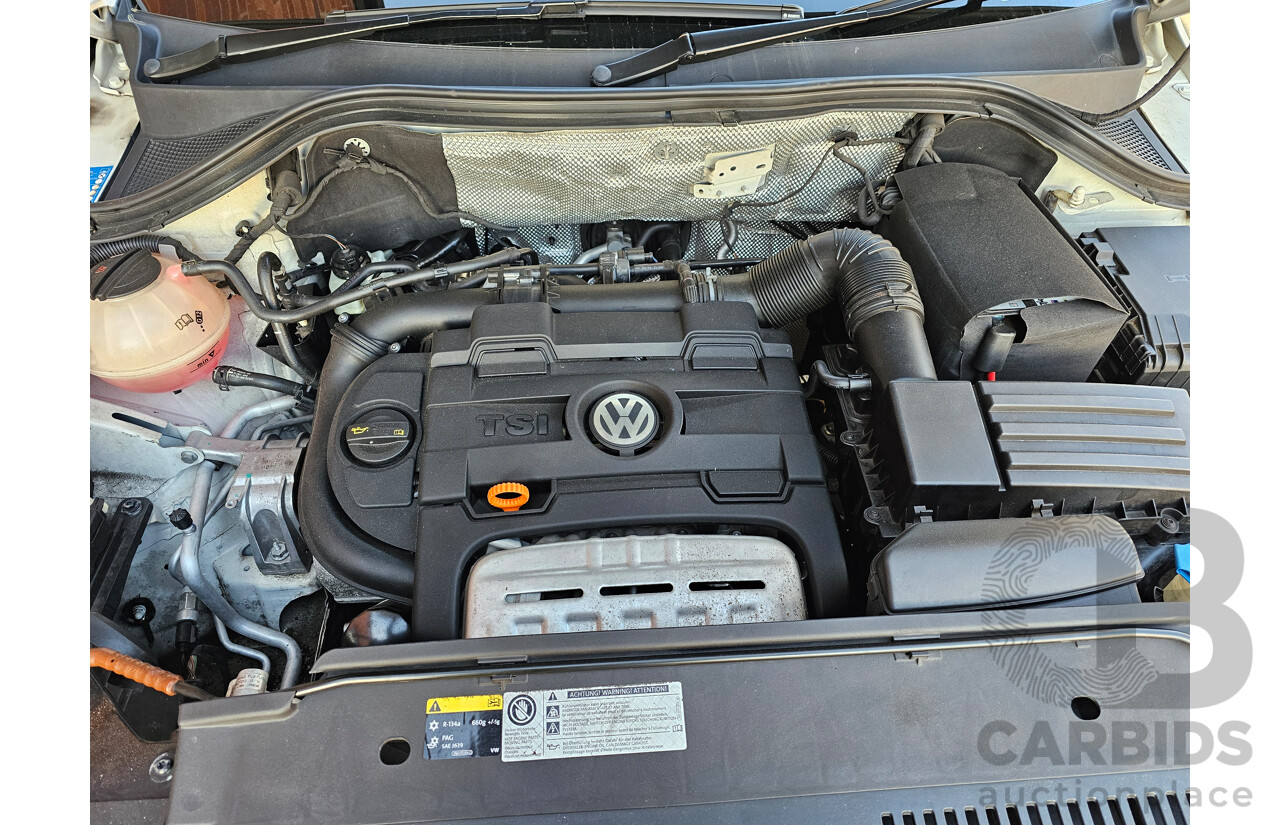 1/2013 Volkswagen Tiguan 118 TSI (4x2) 5NC MY12 4d Wagon White 1.4L