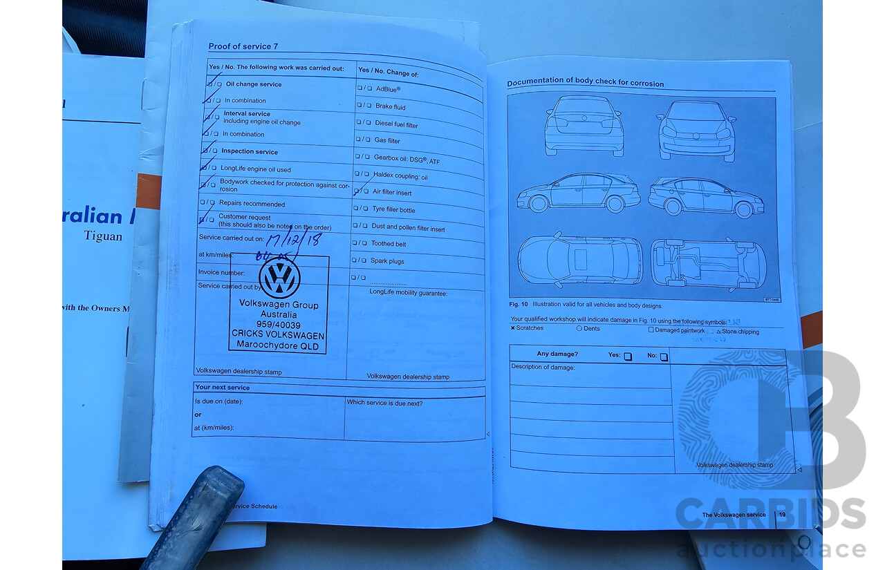 1/2013 Volkswagen Tiguan 118 TSI (4x2) 5NC MY12 4d Wagon White 1.4L