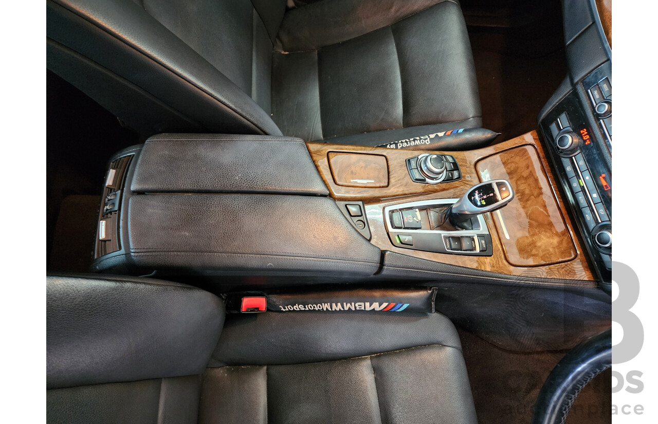 6/2010 BMW 5 28i F10 4d Sedan Silver Or Chrome 3.0L