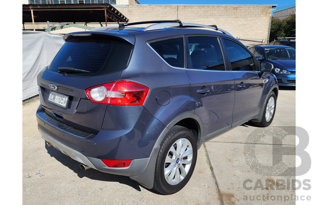 7/2012 Ford Kuga Trend TE 4d Wagon Blue 2.5L