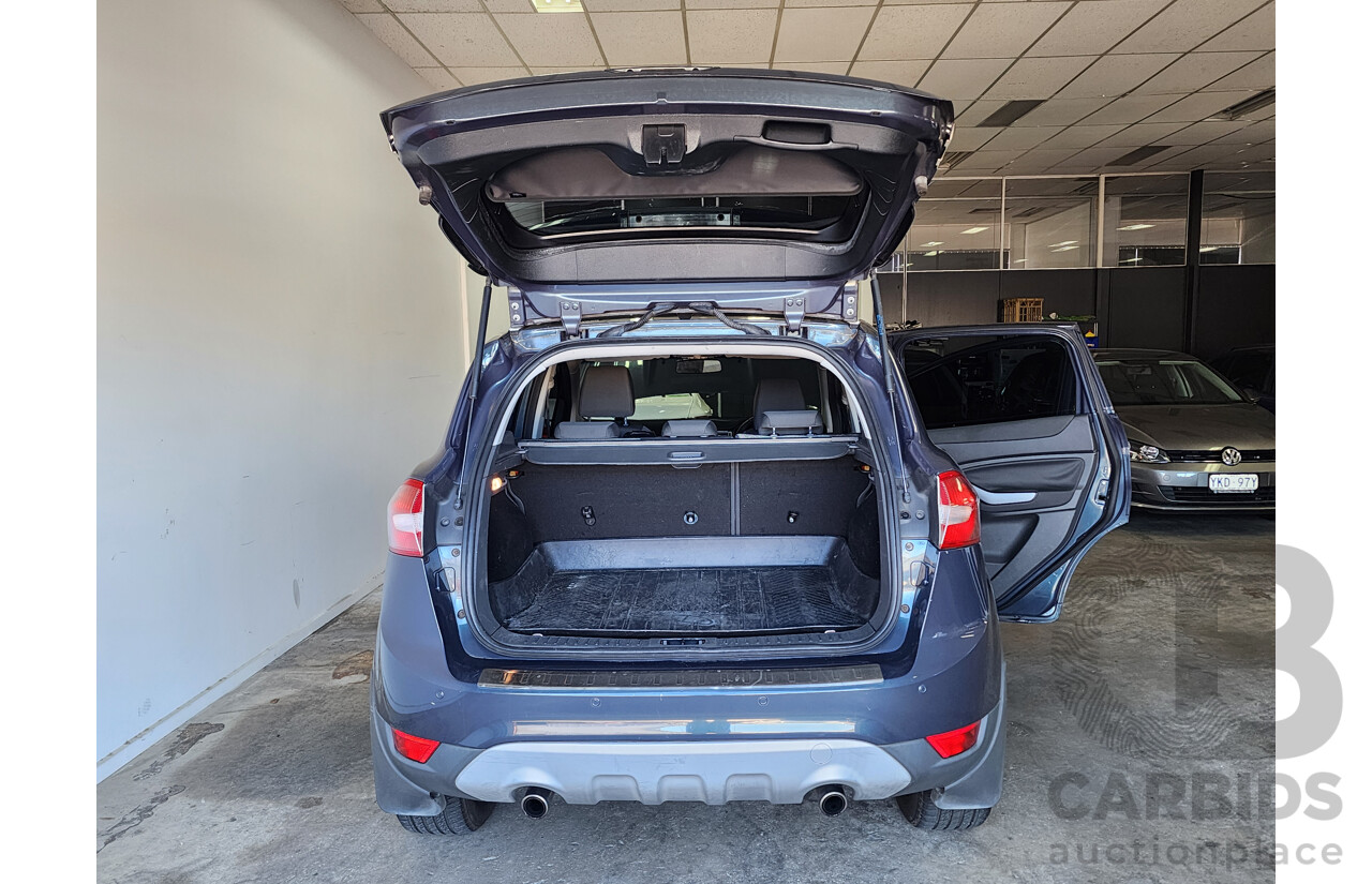 7/2012 Ford Kuga Trend TE 4d Wagon Blue 2.5L