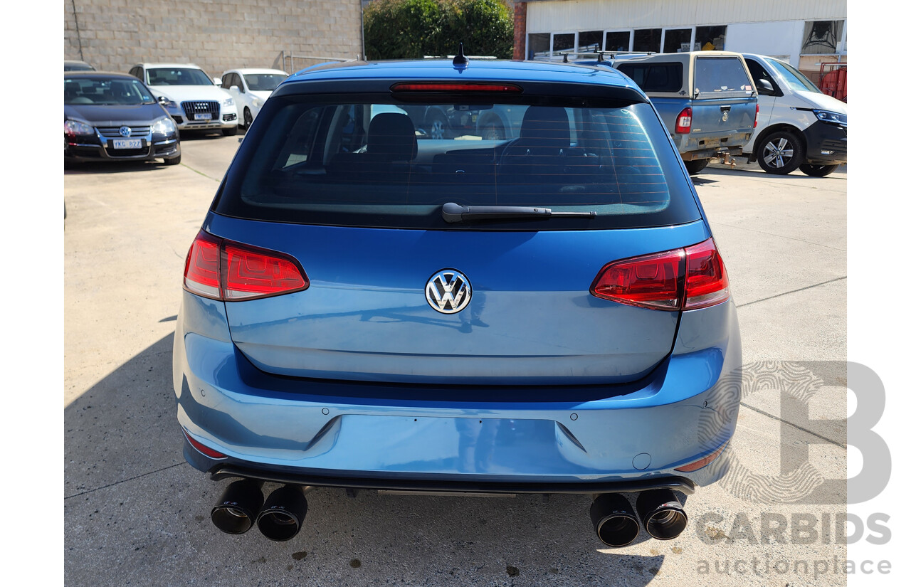 3/2017 Volkswagen Golf 92 TSI Trendline AU MY16 5d Hatchback Blue 1.4L